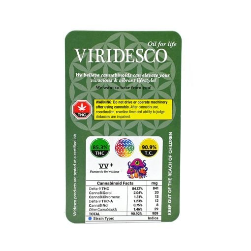 Viridesco - Alien Truffles Honey Sauce Oil Carts 1ml - Image 2