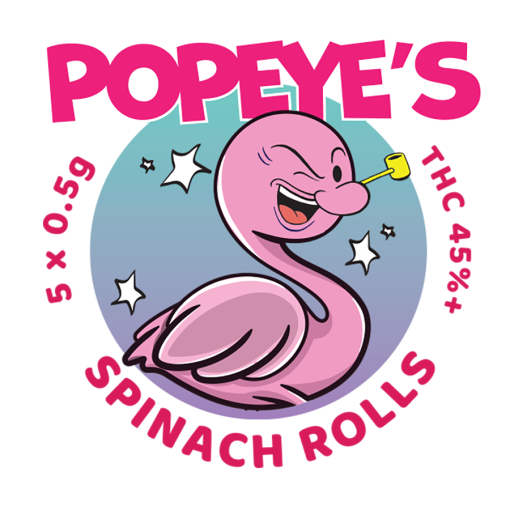 Popeyes Infused Spinach Rolls - Pink Kush - Image 2