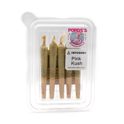 Popeyes Infused Spinach Rolls - Pink Kush