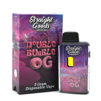 Straight Goods Supply - 3G THC Vape - Double Bubble OG (I)