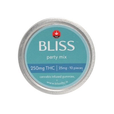 BLISS Edibles - Party Mix (250mg THC)
