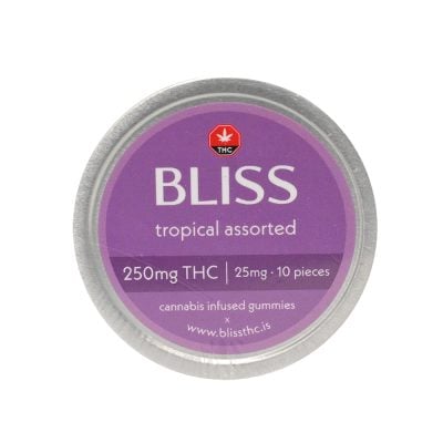 BLISS Edibles - Tropical (250mg THC)