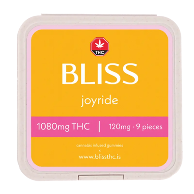 BLISS Edibles - 1080mg THC - Joyride