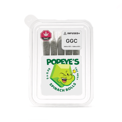 Popeyes Infused Spinach Rolls - God's Green Crack