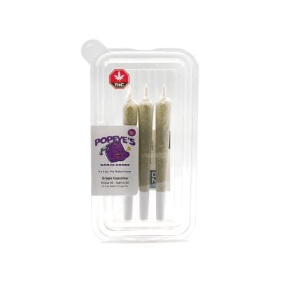 Popeyes Ganja Cones - Grape Gasoline