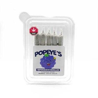 Popeyes Infused Spinach Rolls - Blackberry