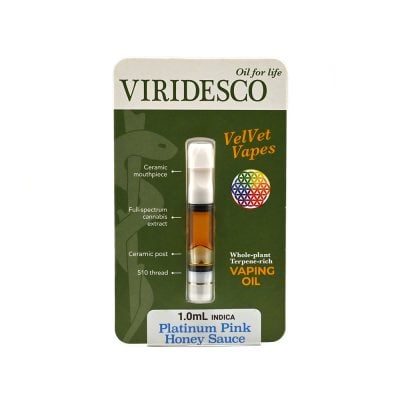 Viridesco - Platinum Pink Honey Sauce Oil Carts 1ml