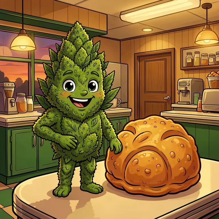 Apple Fritter strain art