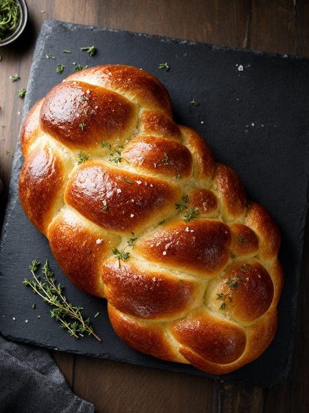 Baked Challah - professional food photography | BMWO
