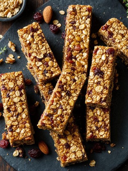 Chewy Granola Bars - professional food photography | BMWO