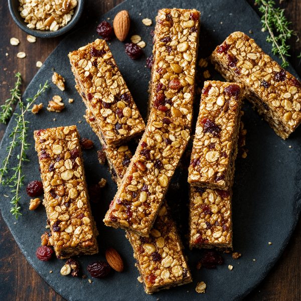 Chewy Granola Bars - professional food photography | BMWO
