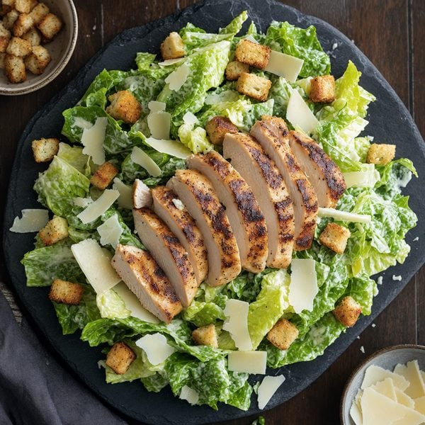 Chicken Caesar Salad - professional food photography | BMWO