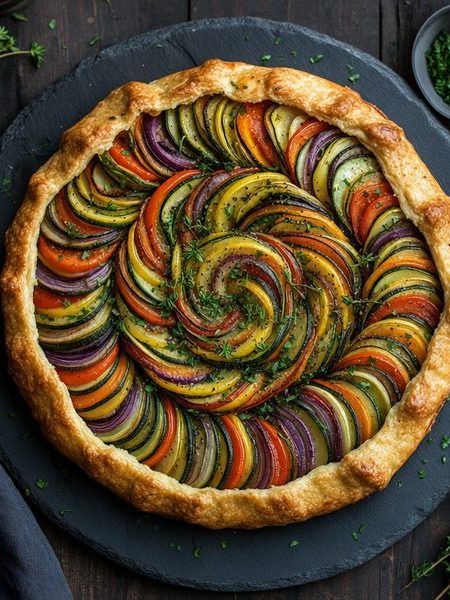 Easy-as-Pie Vegetable Tart - professional food photography | BMWO