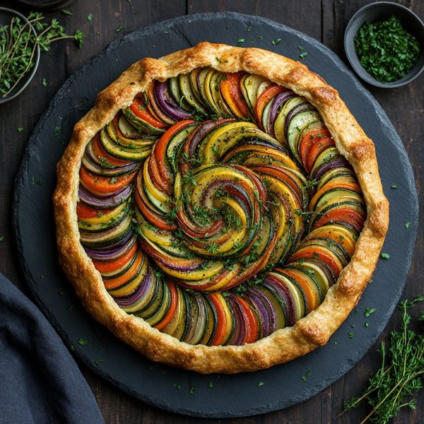 Easy-as-Pie Vegetable Tart - professional food photography | BMWO
