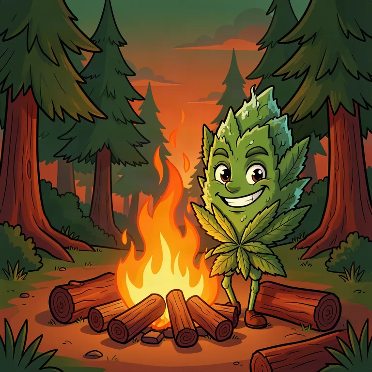 Fire OG strain art