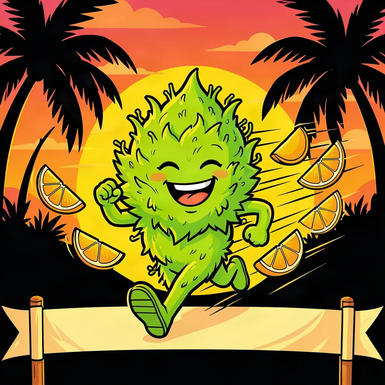 Green Crack strain art