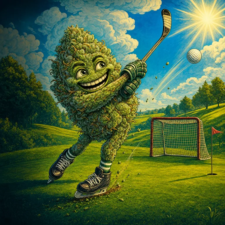 Happy Gilmore Strain strain art