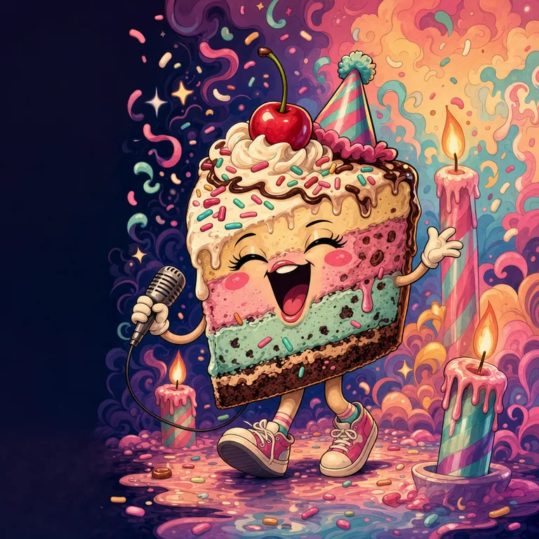 Ice Cream Cake strain art