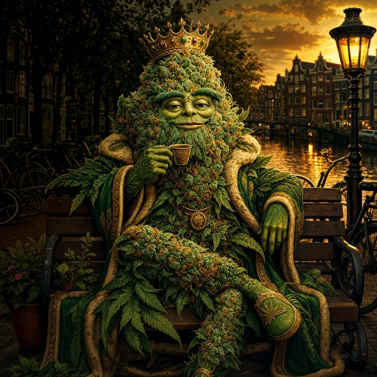 Master Kush strain art