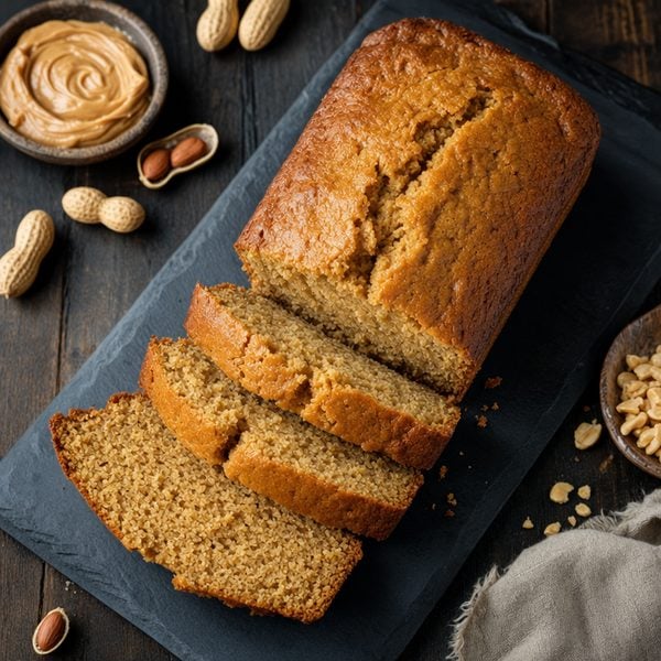 Peanut Butter Quick Bread - professional food photography | BMWO