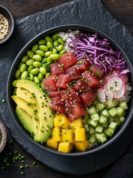 Poke Bowl - professional food photography | BMWO