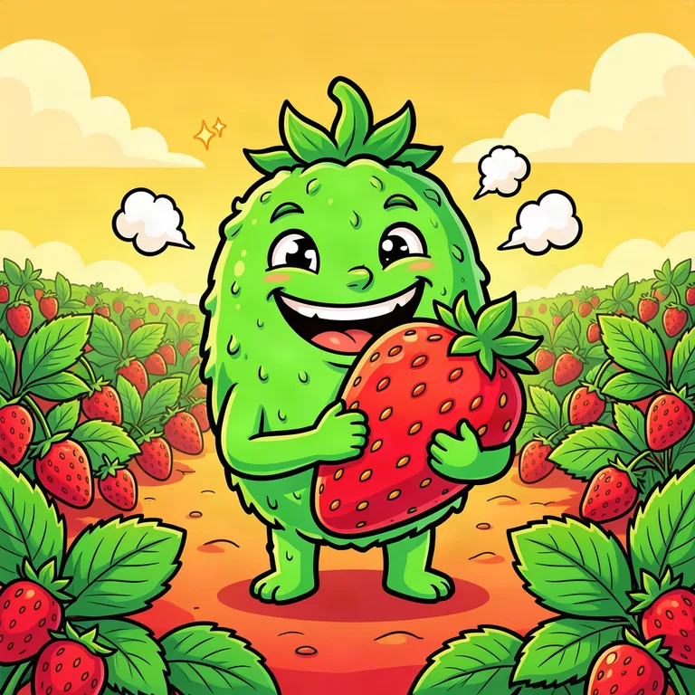 Strawberry Cough strain art