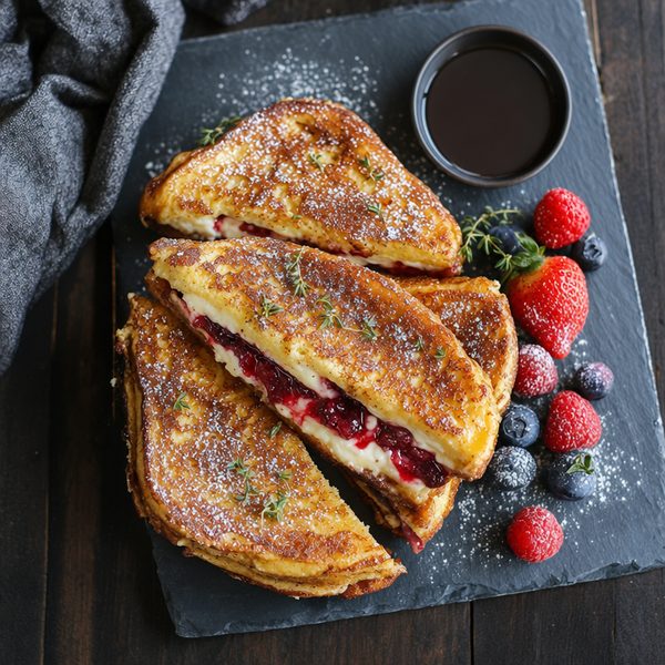 Stuffed French Toast - professional food photography | BMWO