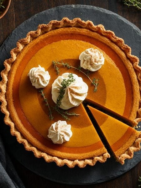 Triple- Pumpkin Pie - professional food photography | BMWO
