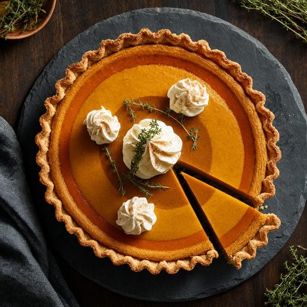 Triple- Pumpkin Pie - professional food photography | BMWO