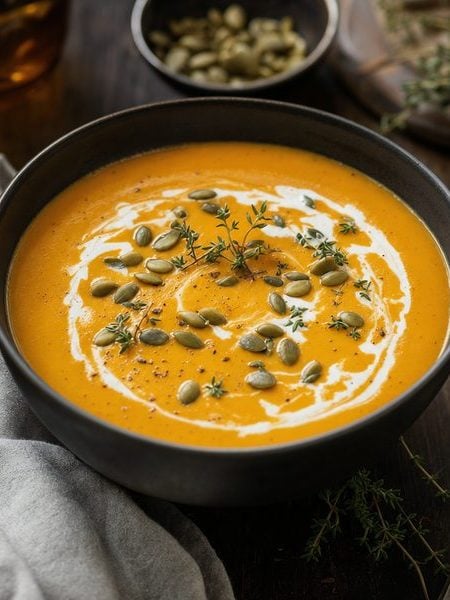 Wicked Warm Sweet Potato Soup - professional food photography | BMWO