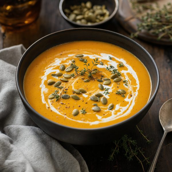 Wicked Warm Sweet Potato Soup - professional food photography | BMWO