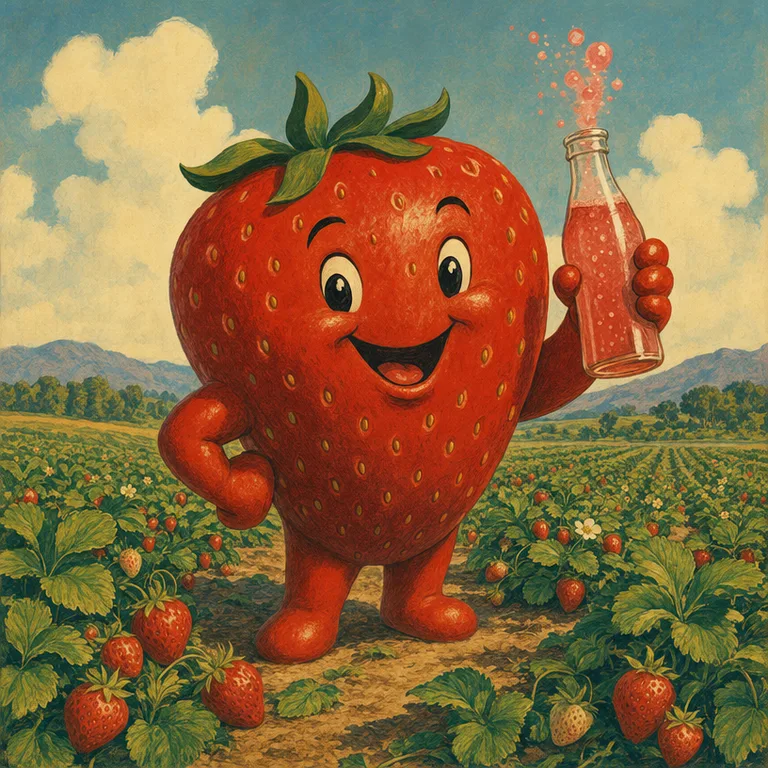Strawberry Crush Strain strain art