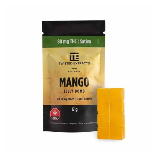 Mango Sativa Jelly Bombs &#8211; Twisted Extracts