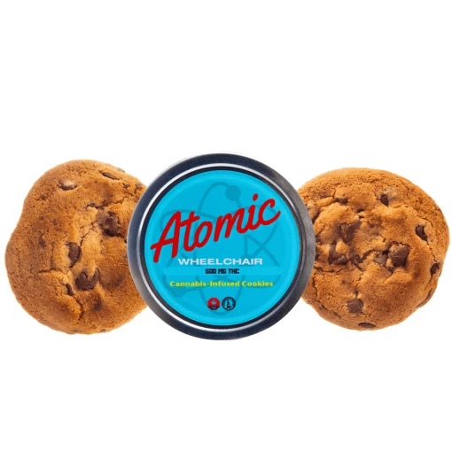 500mg Chocolate Chip Cookie &#8211; Atomic Wheelchair