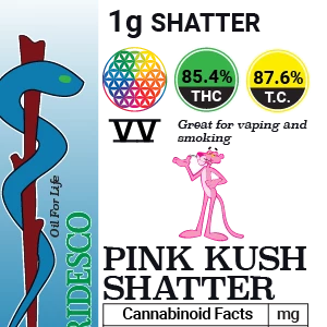 Viridesco Shatter – Pink Kush